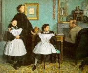 Edgar Degas The Bellelli Family painting